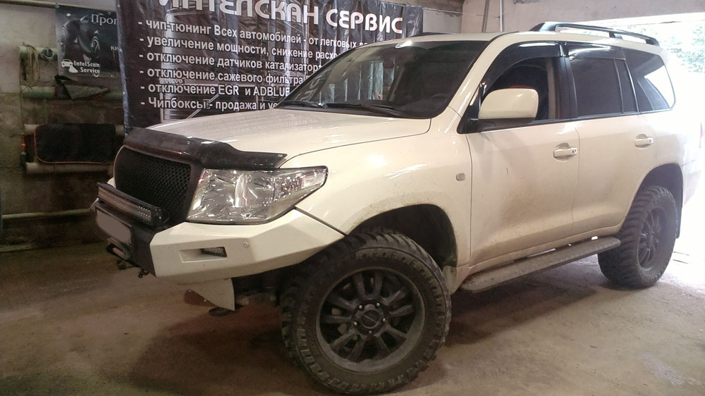 Toyota Land Cruiser 200 TDI — чип-тюнинг и отключение EGR