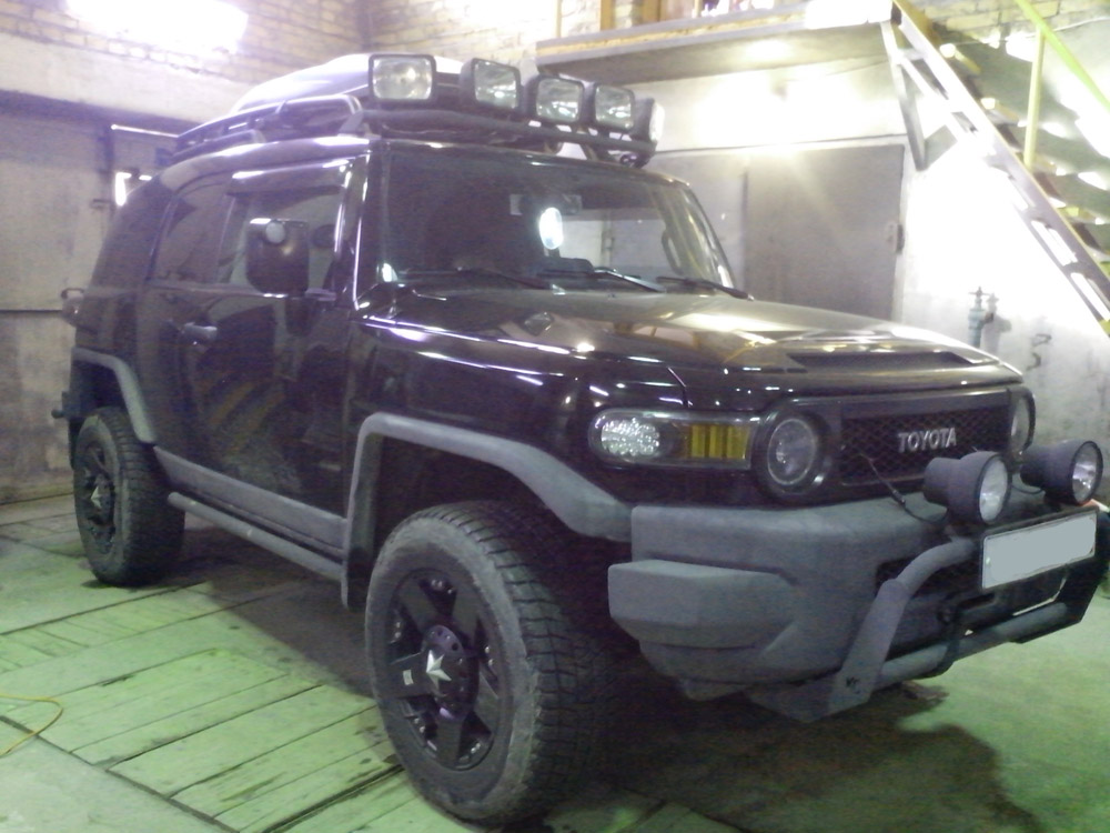 Установка чипбокса на FJ Cruiser