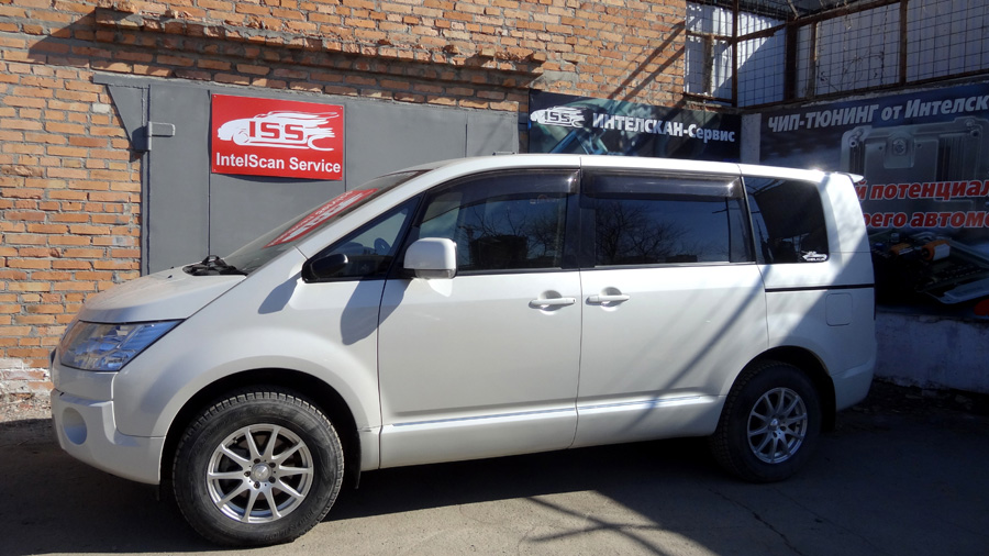 MMC Delica D5 TDI — Увеличение мощности и отключение DPF