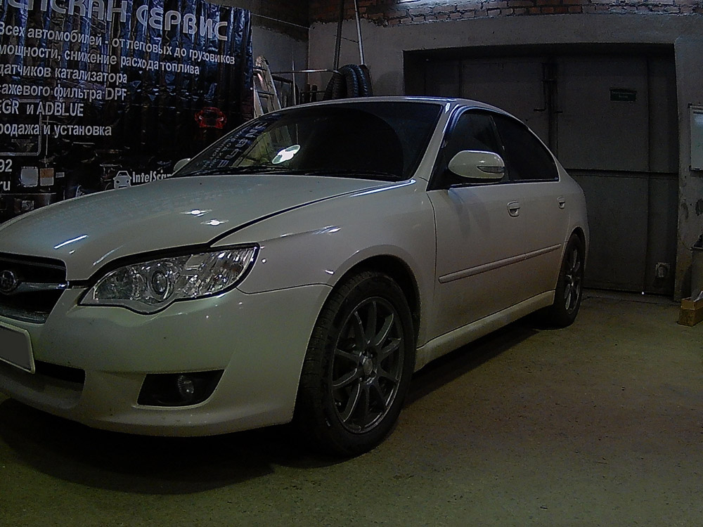 Subaru Legacy 2 литра — отключение экологии и чип-тюнинг